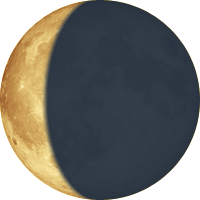 23,50 of the moon disk Lune