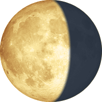 69,50 of the moon disk Lune