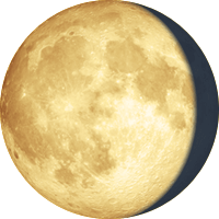 90,20 du disque illuminé Lune
