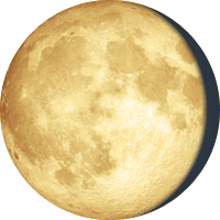 93,70 of the moon disk Lune