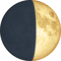 42,80 of the moon disk Lune
