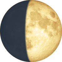 59,00 of the moon disk Lune