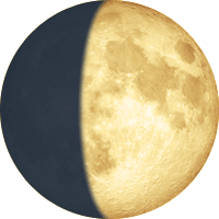 64,20 of the moon disk Lune